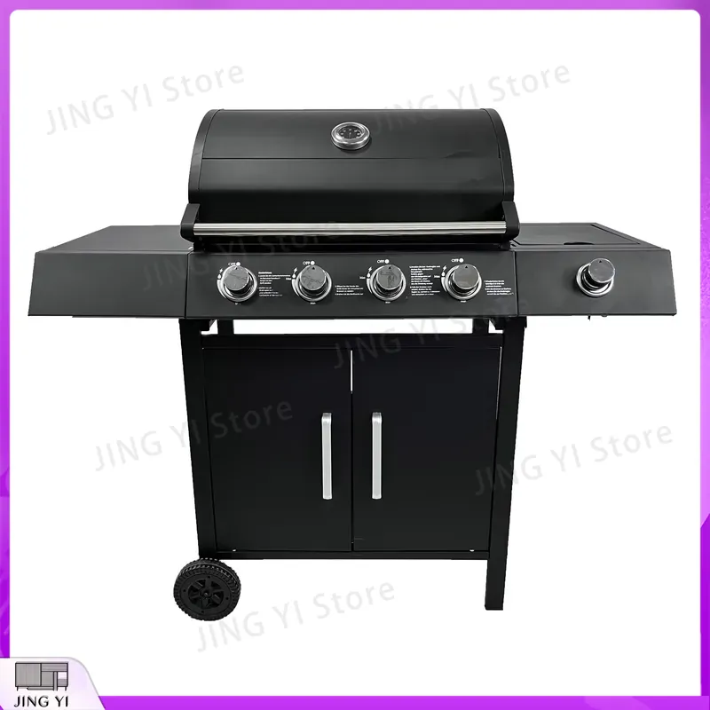 屋外用ステンレス鋼ガスBBQグリル、ポータブルバーベキューグ - Camping Cooking Roll のレビューと価格