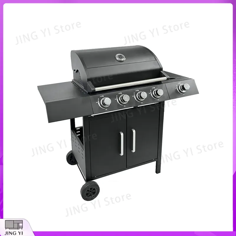 屋外用ステンレス鋼ガスBBQグリル、ポータブルバーベキューグ - Camping Cooking Roll のレビューと価格