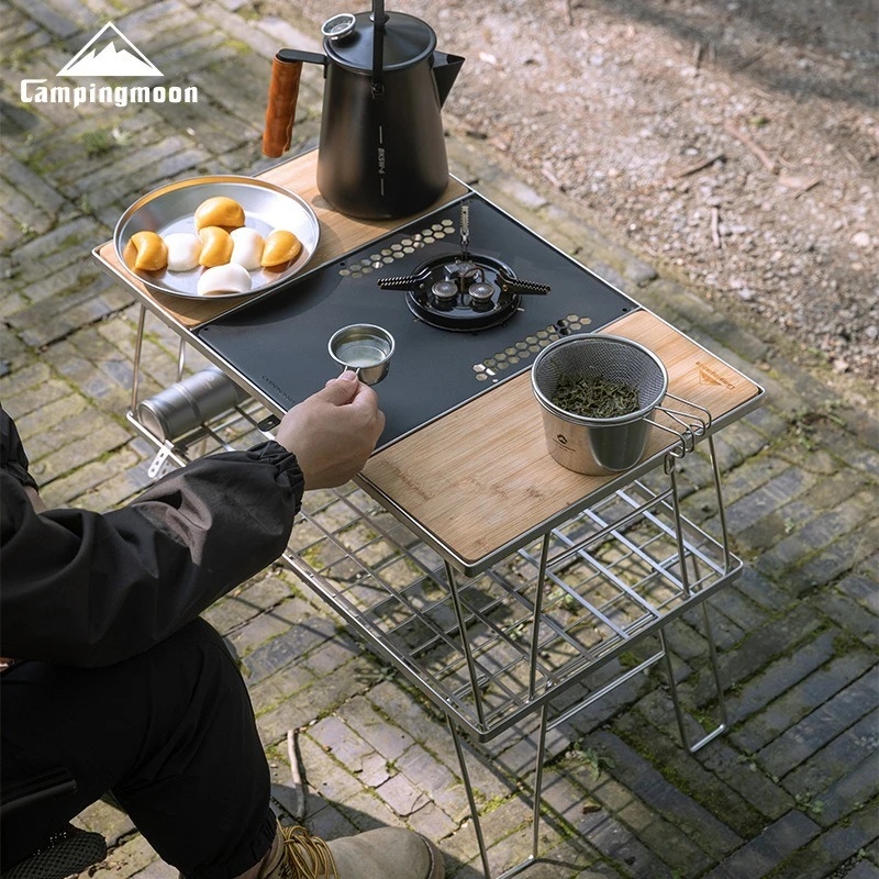 TRIMIX ポータブルキャンプ IGT 韓国風ストーブユニ - Camping Cooking Table With Windshield のレビューと価格