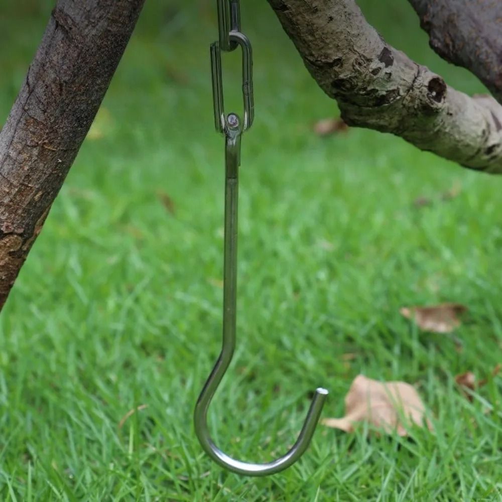 調理器具、ポータブルBBQ三脚、高さ調整可能、取り外し可能な - Camping Cooking Tripod のレビューと価格