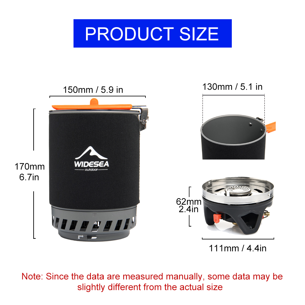 広範囲の海でのキャンプ用調理システム、熱交換器付き屋外ガスバ - Camping Cooking Gas Stove のレビューと価格