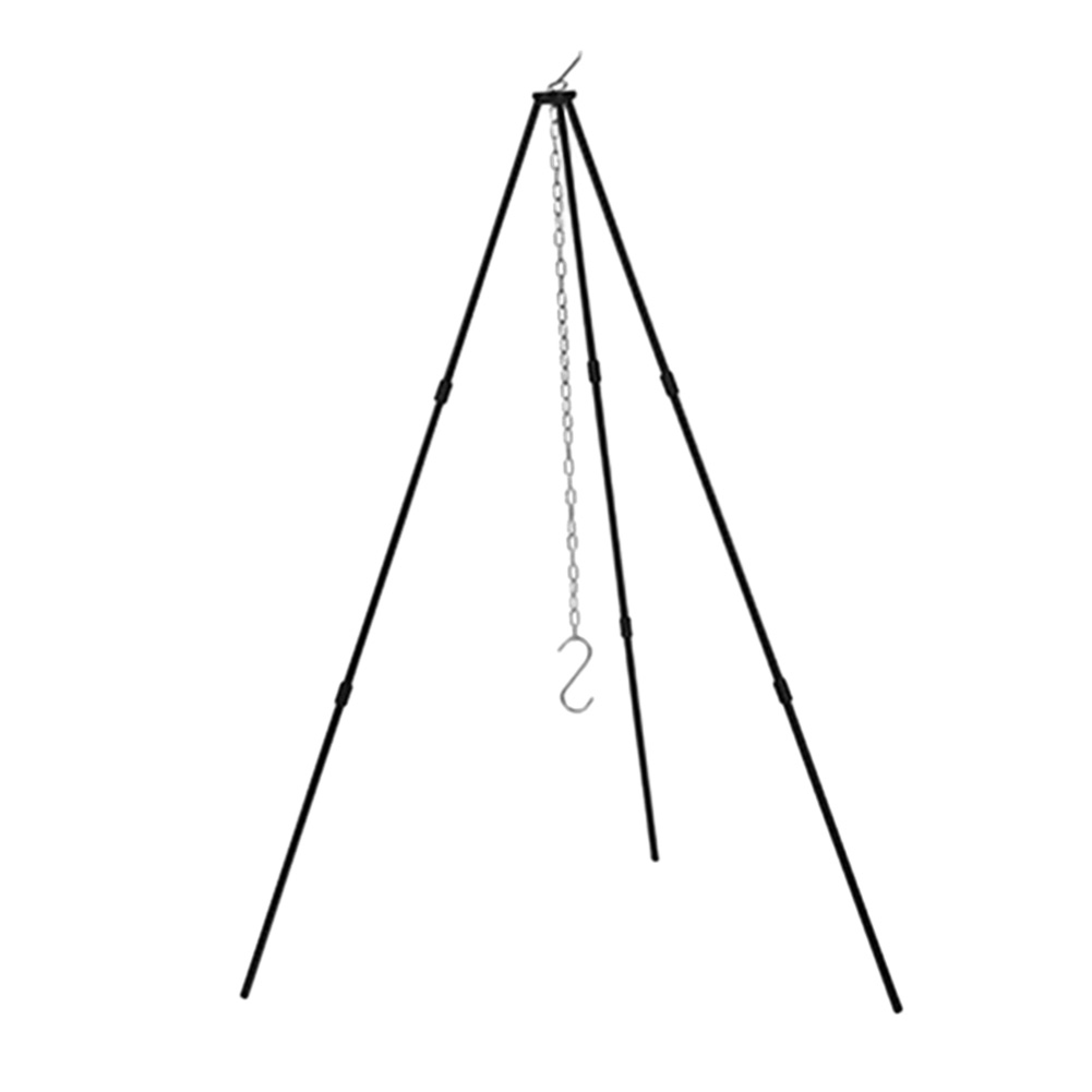 屋外調理三脚ポータブル取り外し可能なスタンドアルミ合金調理鍋 - Camping Cooking Tripod のレビューと価格