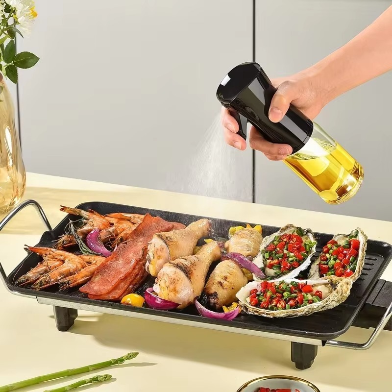 250ml オイルスプレーボトル。キッチンでの調理、オリーブ - Camping Cooking Oil Bottle のレビューと価格