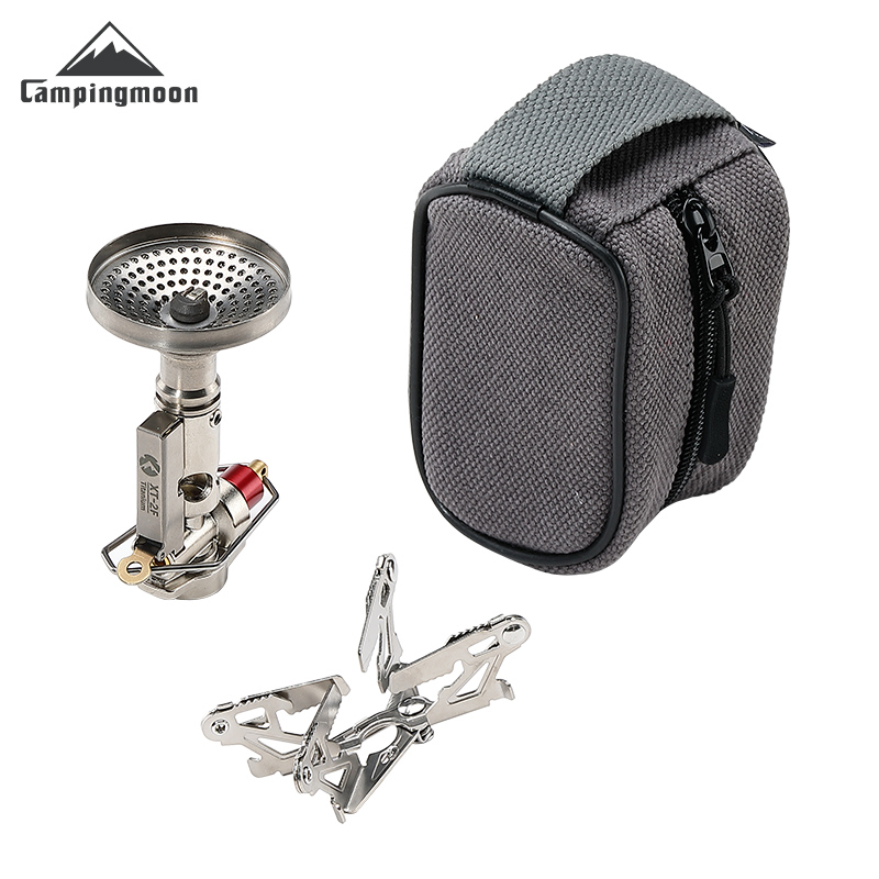 CAMPINGMOON XT-2F Xuanfeng チタン - Camping Cooking Gas Stove のレビューと価格