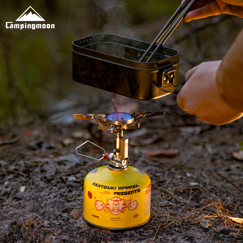 CAMPINGMOON XT-2F Xuanfeng チタン - Camping Cooking Gas Stove のレビューと価格