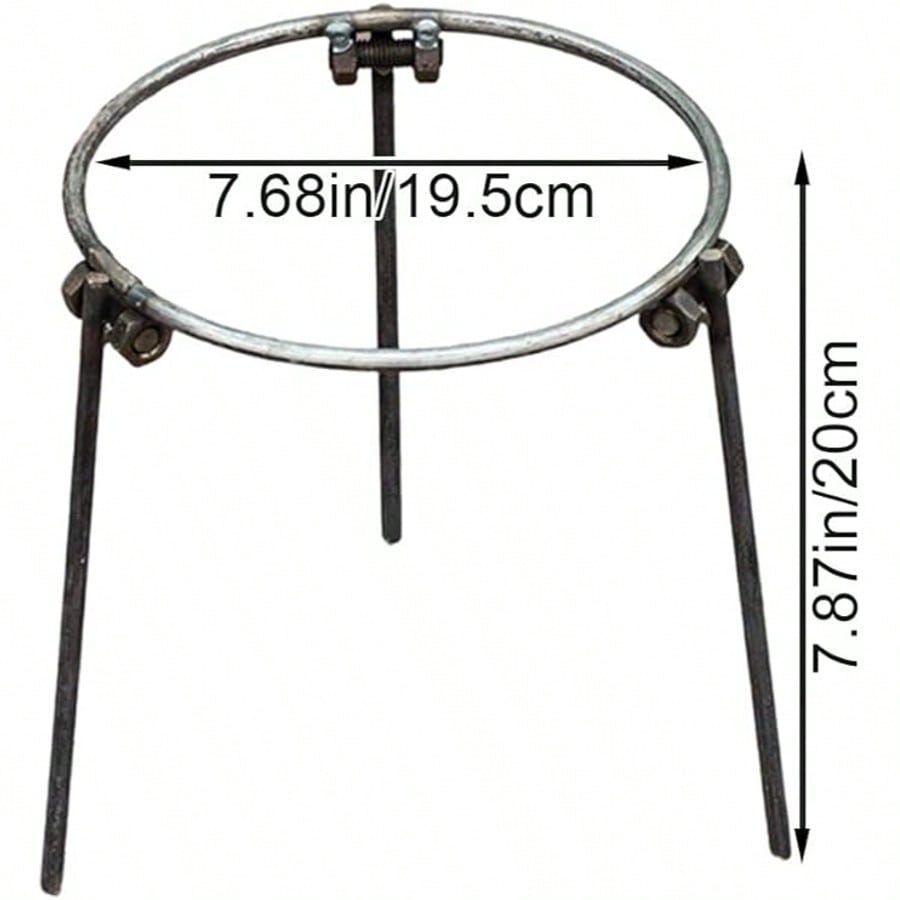 ポータブルアウトドアキャンプ三脚、調整可能な脚付き、取り外し - Camping Cooking Tripod のレビューと価格
