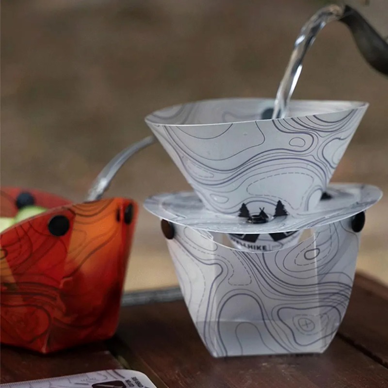 折りたたみ式キャンプ食器ポータブルボウルディナープレートコー - Camping Cooking Kits のレビューと価格